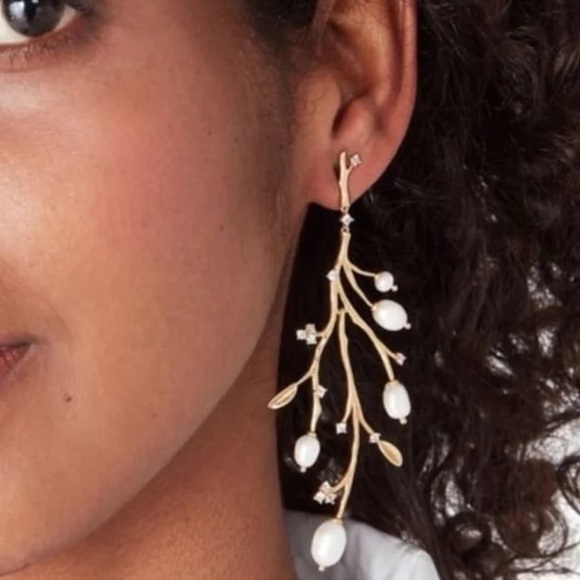 $98 Kate Spade brilliant branches statement earrings - Picture 8 of 9